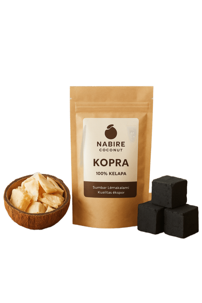 🥥 Kopra 100% kelapa alami 🔥 Arang Briket ramah lingkungan